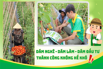 Dám nghĩ, dám làm - bác nông dân gặt hái thành công lớn từ nông trại