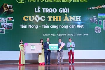 Tiến Nông ra mắt bộ sản phẩm mới và trao giải cuộc thi ảnh