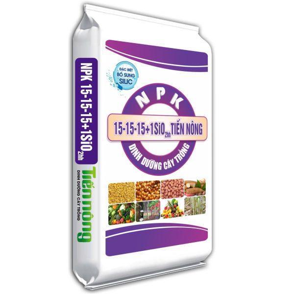 NPK 15-15-15 + 1SiO₂hh – TIẾN NÔNG