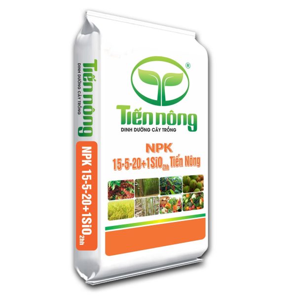 NPK 15-5-20 + 1SiO₂hh – TIẾN NÔNG