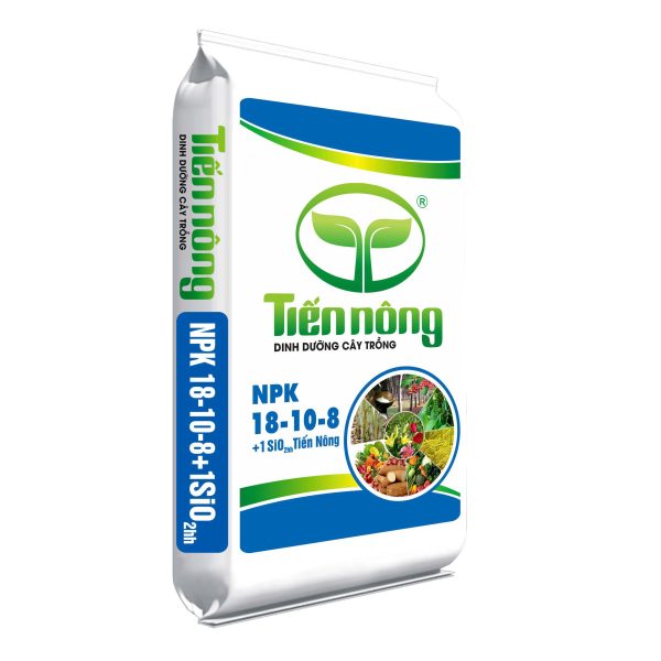 NPK 18-10-8+1 SiO2hh Tiến Nông