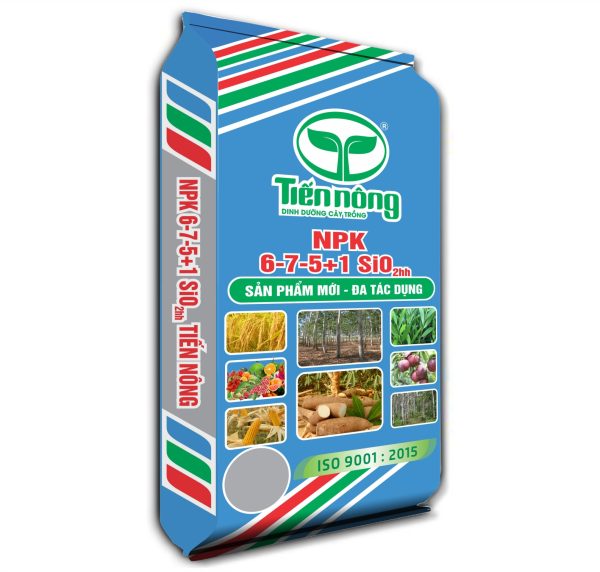 NPK 6-7-5+1 SiO₂hh Tiến Nông