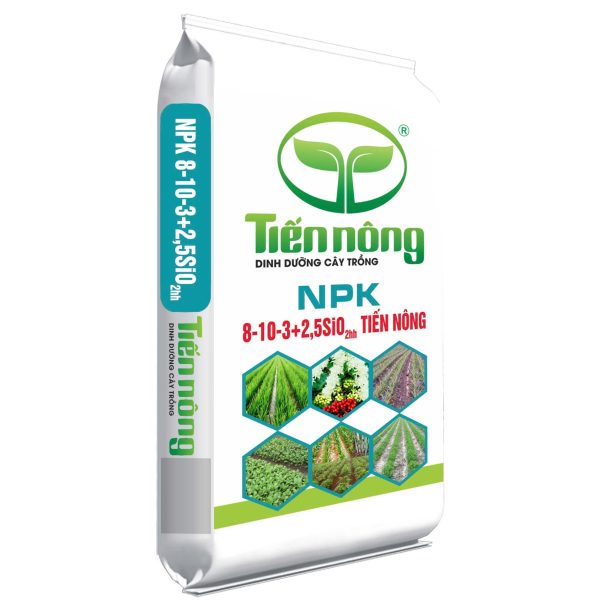 NPK 8-10-3+2,5 SiO2hh Tiến Nông