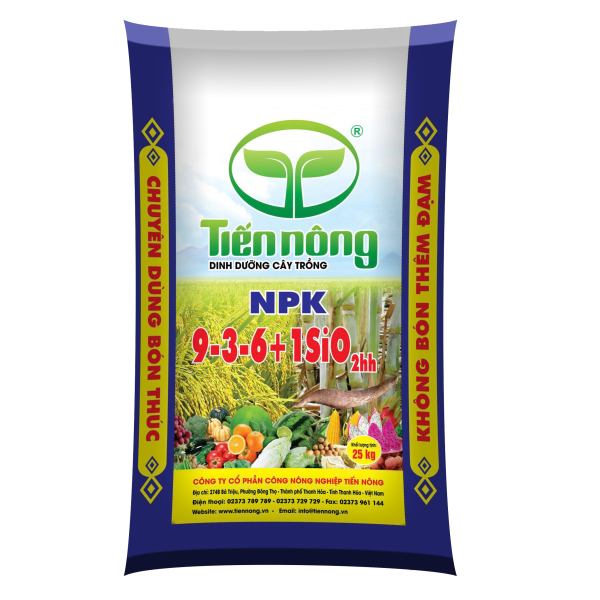 NPK 9-3-6+1 SiO₂hh Tiến Nông
