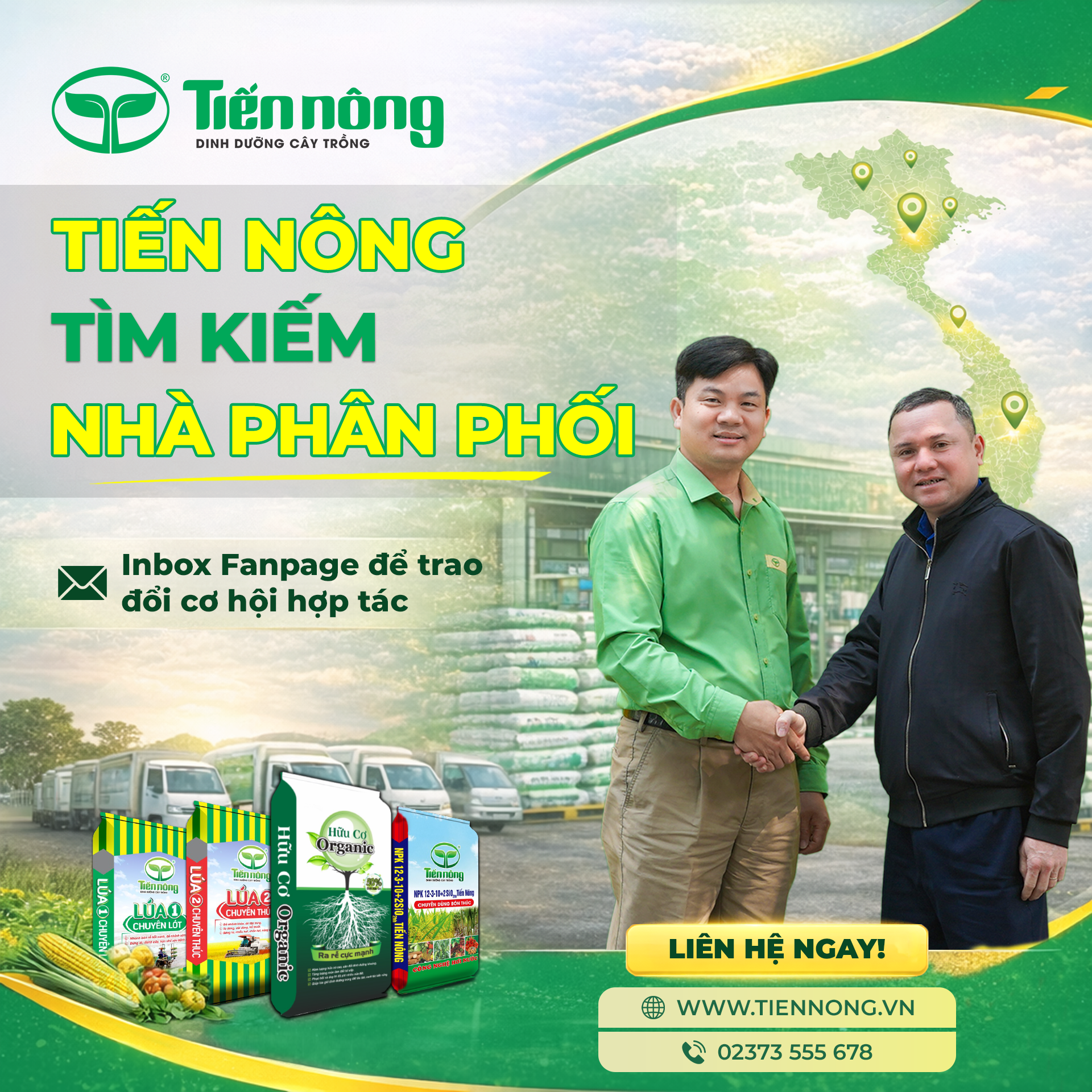 TIẾN NÔNG MỞ RỘNG HỆ THỐNG PHÂN PHỐI – CƠ HỘI HỢP TÁC KINH DOANH BỀN VỮNG