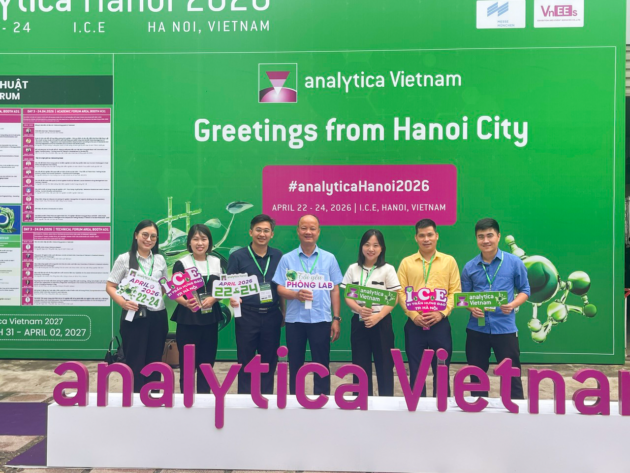 TIẾN NÔNG THAM DỰ ANALYTICA HANOI 2026: CẬP NHẬT XU HƯỚNG CÔNG NGHỆ PHÒNG THÍ NGHIỆM, PHÂN TÍCH VÀ SINH HỌC HIỆN ĐẠI